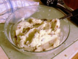 mashed potatoes